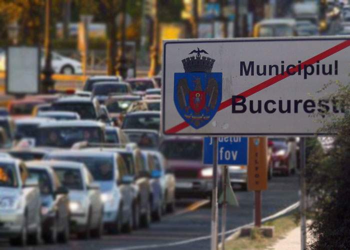 Trafic infernal în comunele din jurul Capitalei! Sunt şoferi din Bucureşti care caută loc de parcare în centru