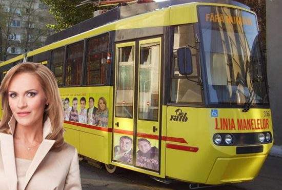 Ţine la alegătorii ei! Gabi Firea promite tramvaie speciale pentru manelişti