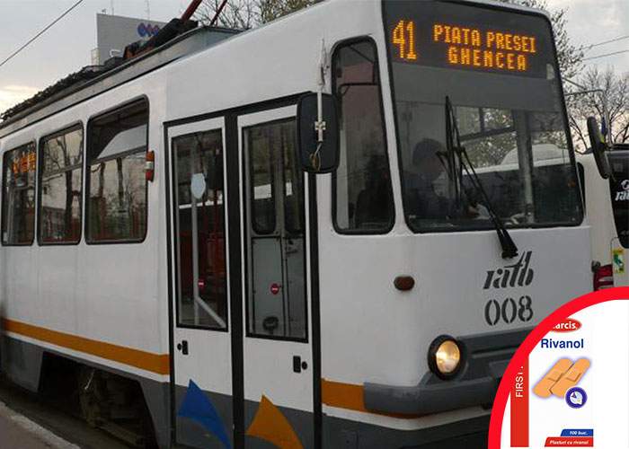 Suspendarea tramvaiului 41 a băgat în colaps vânzările de leucoplast cu rivanol