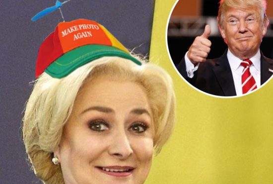 Foto! A primit şi Viorica Dăncilă o şapcă de la Donald Trump