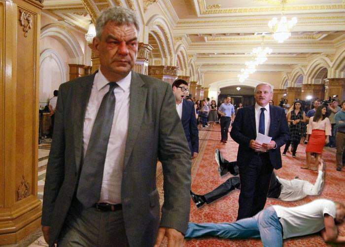 Şedinţă cu scandal la PSD. Tudose a venit beat şi i-a bătut pe bodyguarzii lui Dragnea