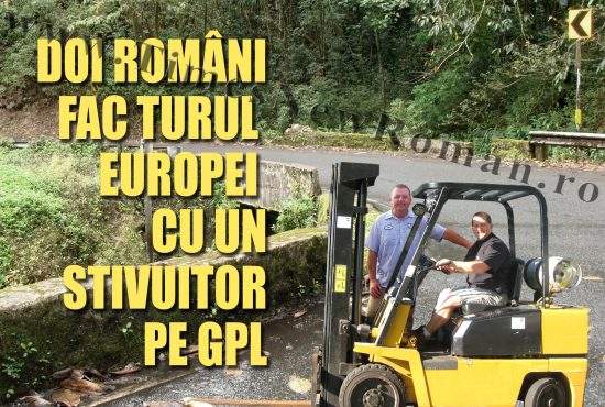 Doi români au făcut înconjurul Europei cu un motostivuitor