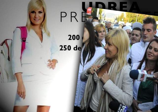 Mii de români o roagă pe Elena Udrea să umble mai îmbrăcată, ca să nu-i dea idei Monicăi Macovei