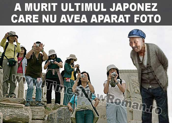 A murit singurul japonez care nu avea aparat de fotografiat