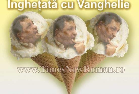 În curând, pe mesele din toată ţara: Îngheţata cu aromă de Vanghelie