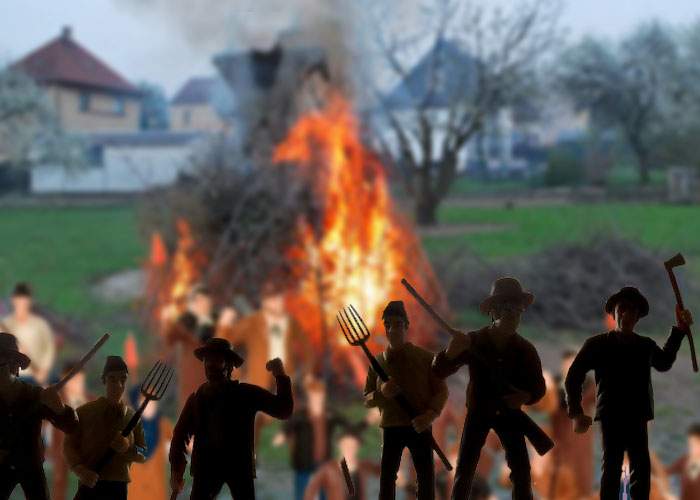 Poluarea din Bucureşti, explicată. În satele din Ilfov încă se ard vrăjitoare pe rug