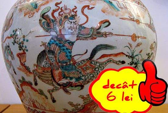 O vază Ming din secolul 14 s-a vândut cu 6 lei fiindcă nimeni nu mai vrea marfă din China