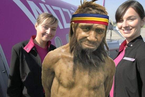 Veriga lipsă între maimuţă şi om, descoperită! Aplauda la aterizare în Wizz Air