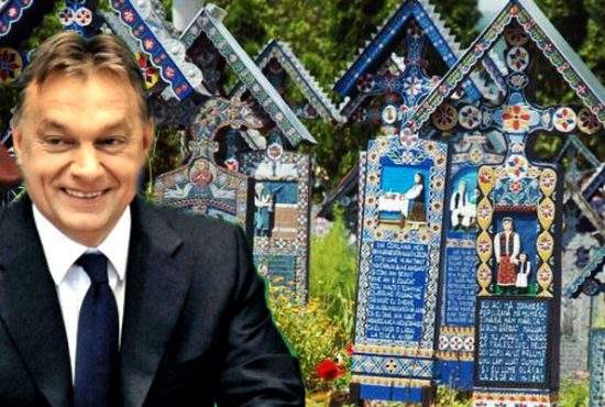 Viktor Orban, vizită la Săpânţa: ”Pentru mine, orice cimitir românesc e un cimitir vesel!”