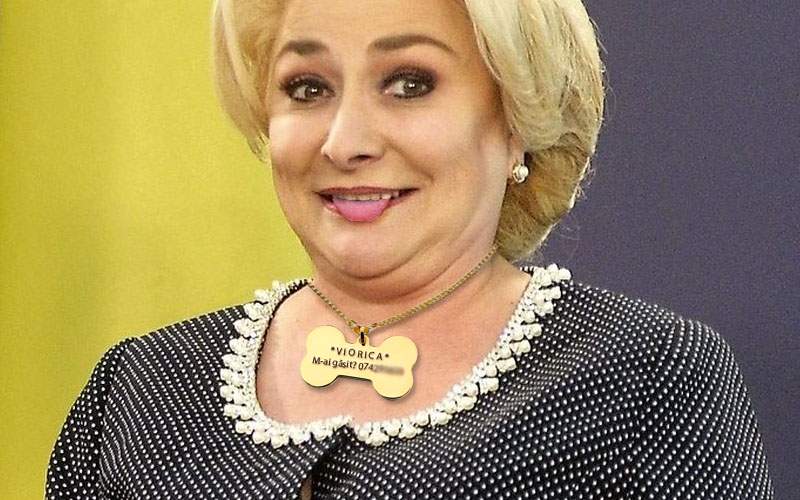 Dăncilă are un medalion cu numărul de telefon al lui Dragnea, în caz că se pierde