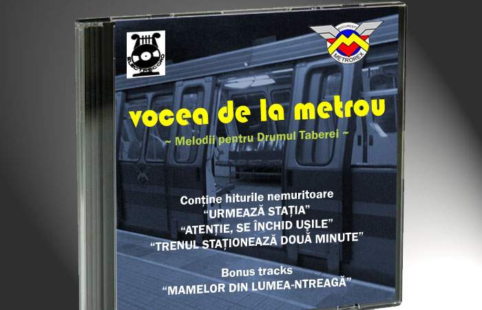 Atenţie, se închid uşile! Un CD cu “Vocea de la Metrou” face furori în Drumul Taberei