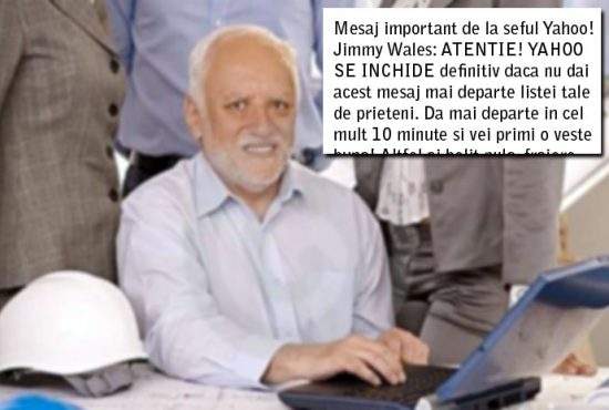 Ruşine! După 20 de ani, un nenorocit n-a dat mai departe mesajul cu „Yahoo se închide” şi Yahoo s-a închis