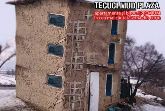 La Tecuci va începe construcția celui mai mare zgârie nori din chirpici, înalt de două etaje