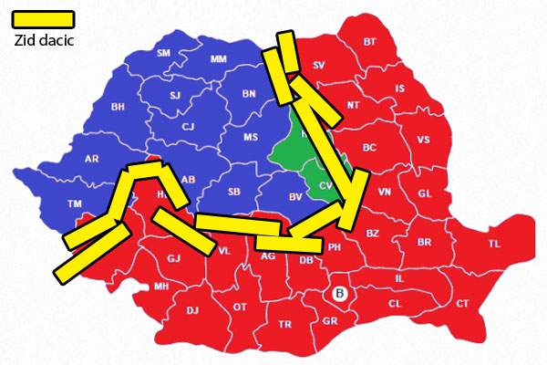 Un arheolog susţine că munţii Carpaţi au fost ridicaţi de daci acum 3000 de ani ca să-i apere de PSD