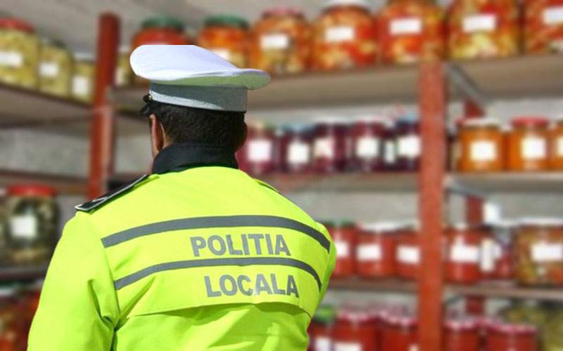 Poliţia Locală, mobilizată la Voluntari să-i capseze lui Firea borcanele de zacuscă