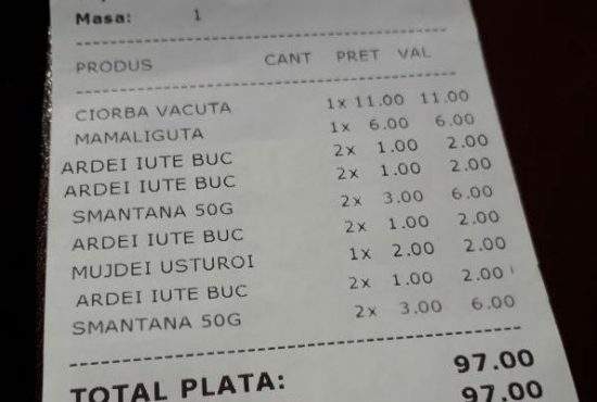 Condiții draconice pentru redeschiderea restaurantelor: pâinea și smântâna nu se plătesc separat