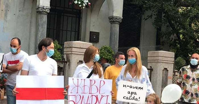 Bucureștenii, alături de Belarus: „Nici noi n-avem apă caldă sau curent”