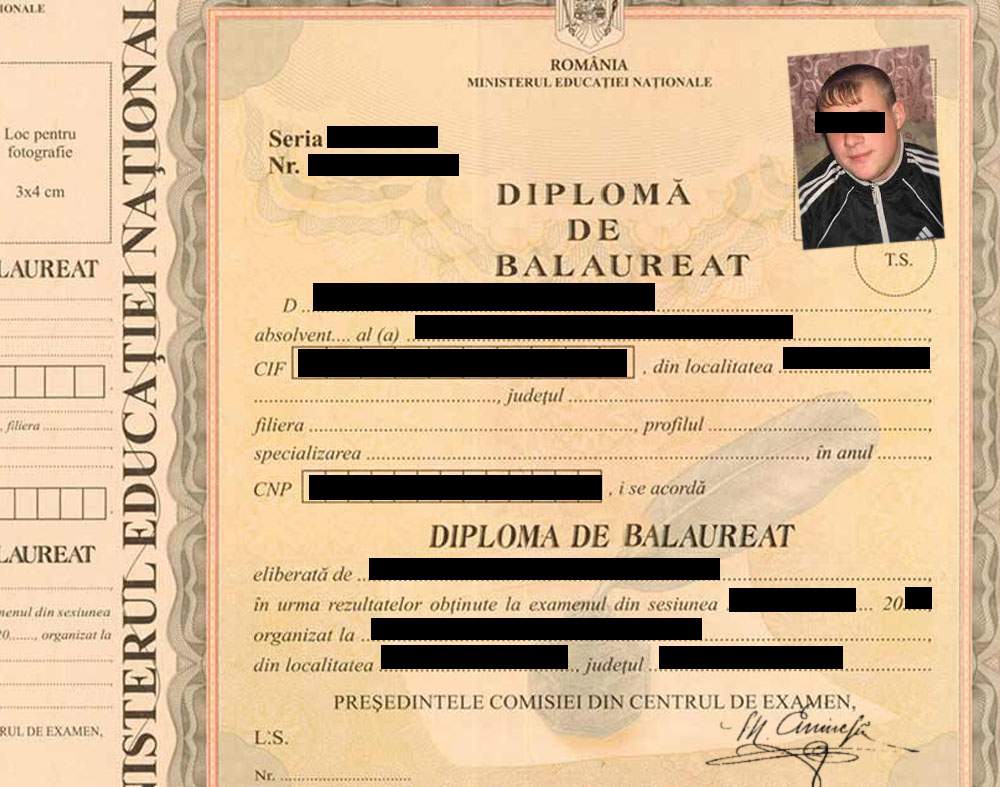 Atenţie! Dacă pe diploma ta scrie „Balaureat”, s-ar putea să fie falsă