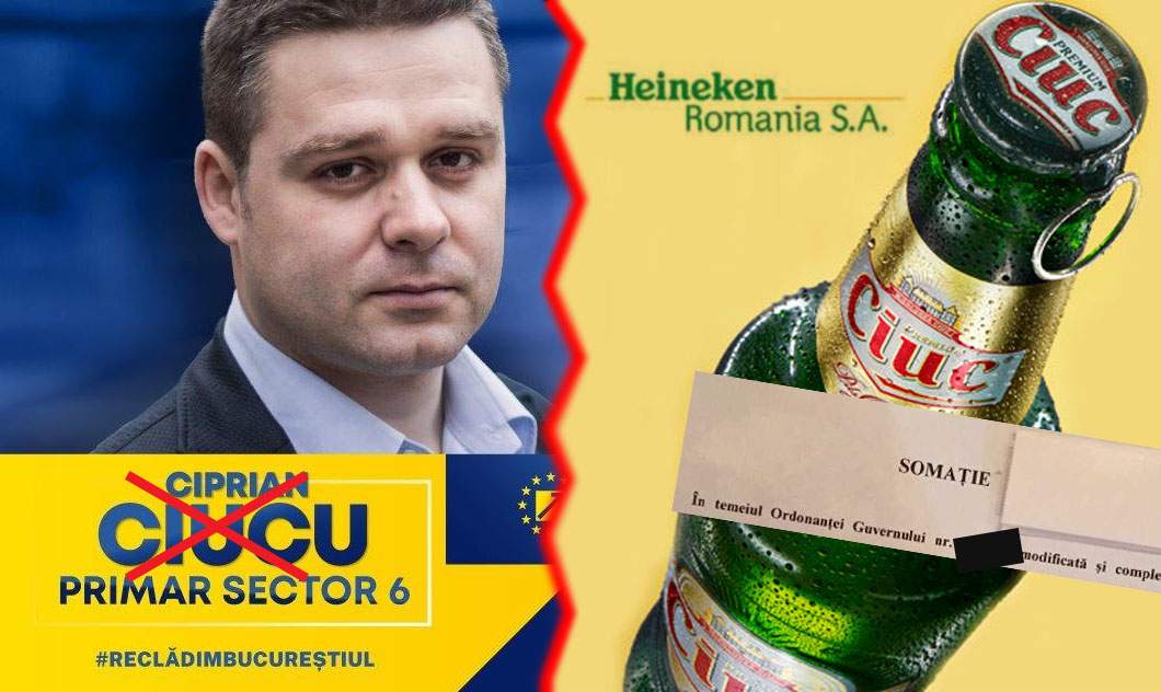 Validarea lui Ciucu ca primar, blocată în instanţă de Heineken România