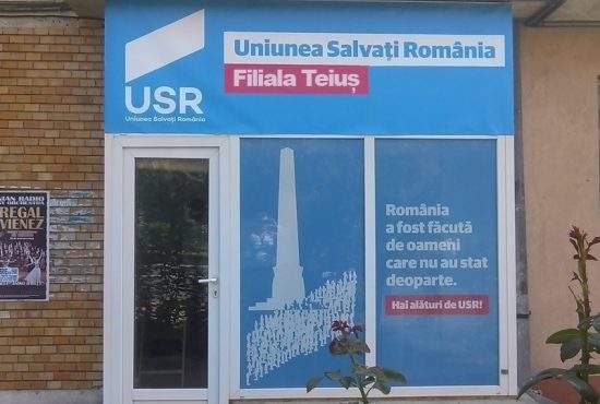 Băieți, sunteți OK? La filiala USR din Teiuș nu e niciun scandal