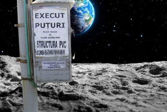 Luna, împânzită de afişe cu “Execut puţuri” după ce NASA a găsit apă acolo