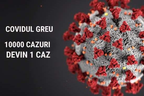 România trece la Covidul greu! Se taie 4 de zero, ca să raportăm doar câte-un caz