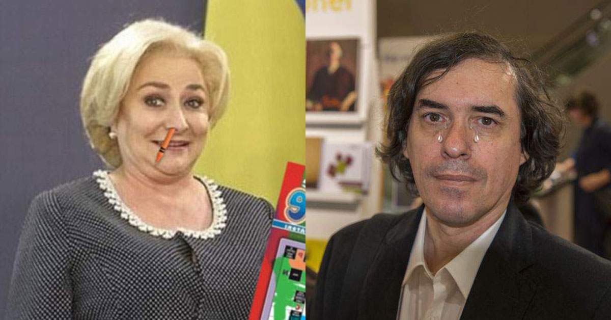 Viorica Dăncilă, cotată cu șanse mai mari la Nobel decât Mircea Cărtărescu