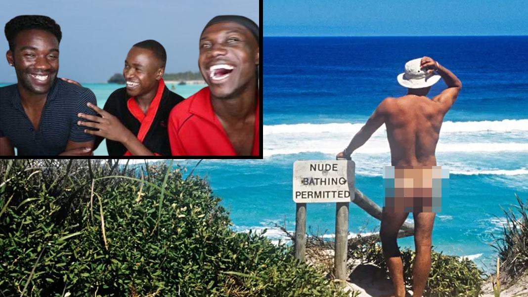 Băștinașii din Zanzibar râd de două zile după ce au văzut români la nudism