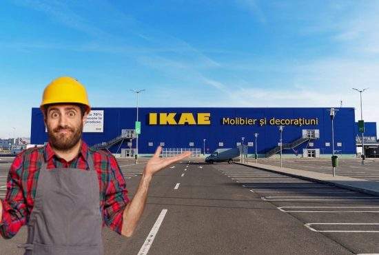Timișoara va avea primul magazin IKAE, după ce au montat greșit literele din siglă