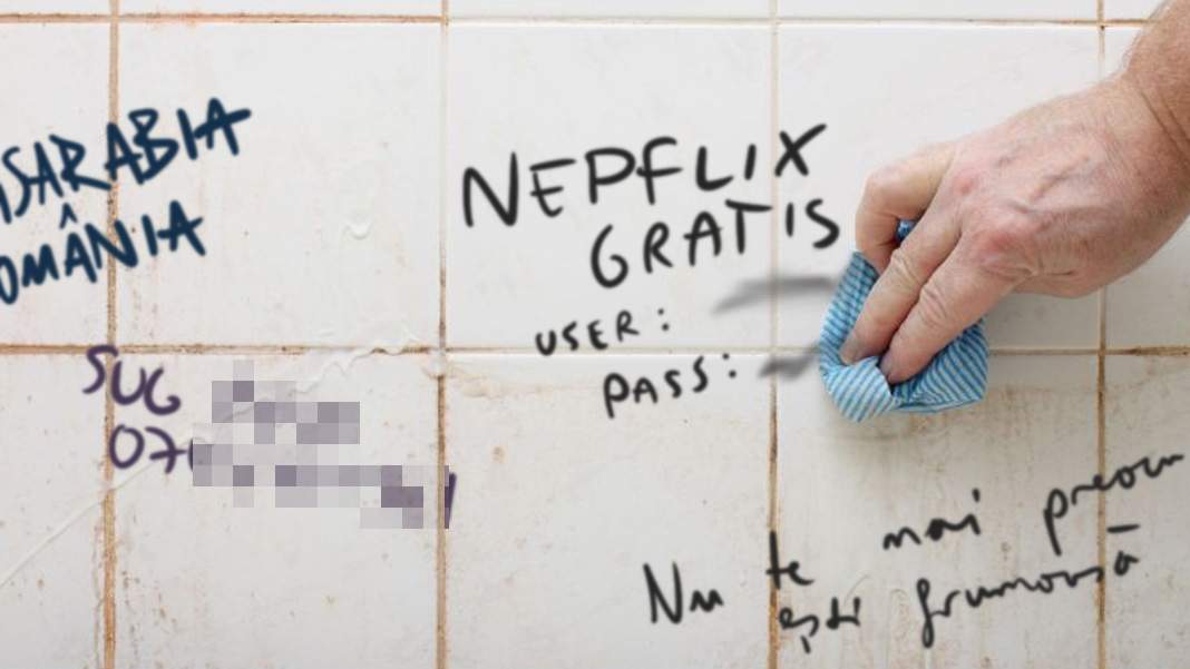 Netflix a şters parola din WC-ul Gării de Nord cu care se logau 4 milioane de români