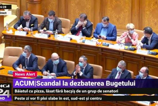 Scandal pe buget în Parlament! Cineva n-a pus bani la cheta pentru pizza