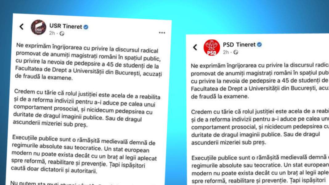 PSD Tineret acuză USR Tineret că le-a copiat părerea despre copiat