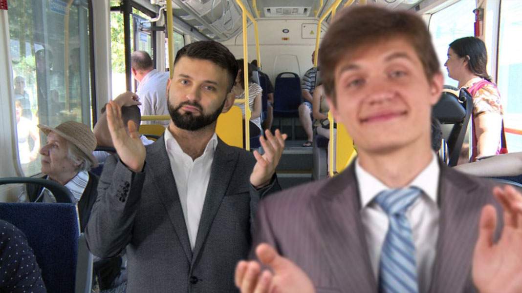 Le lipsesc zborurile! Pasagerii unui autobuz au aplaudat frenetic când șoferul a parcat în stație