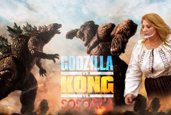 Se pregătește cel mai tare blockbuster: Godzilla vs King Kong vs Șoșoacă!