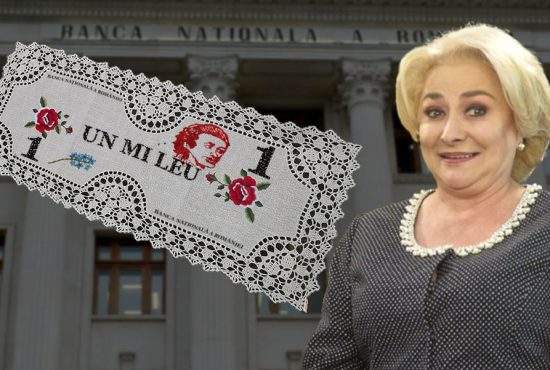 Dăncilă, consilier BNR. România va avea prima bancnotă croșetată, miLEU