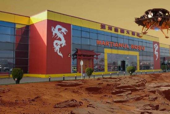 Robotul chinezesc a deschis deja primul magazin en-gros de pe Marte