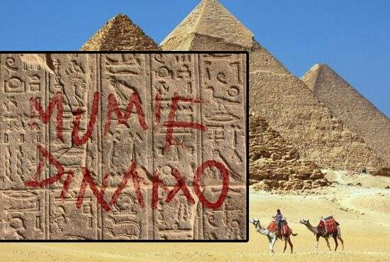 Pasionat de Egipt! Un român a scris „Mumie Dinamo“ pe piramida lui Kheops