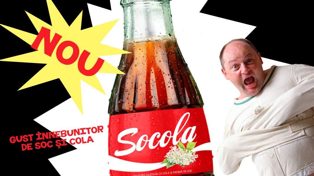 Ăștia-s nebuni? S-a lansat socata cu aromă de cola, Socola!