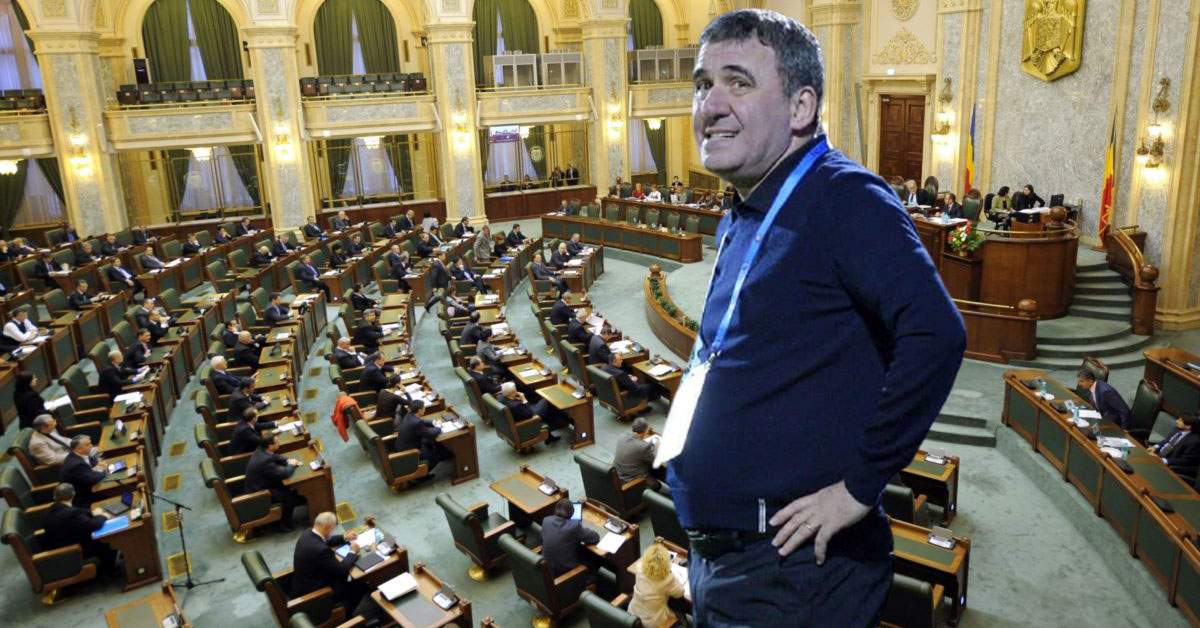 Hagi a fost ales președinte al Senatului, ca să aibă loc la tribuna oficială