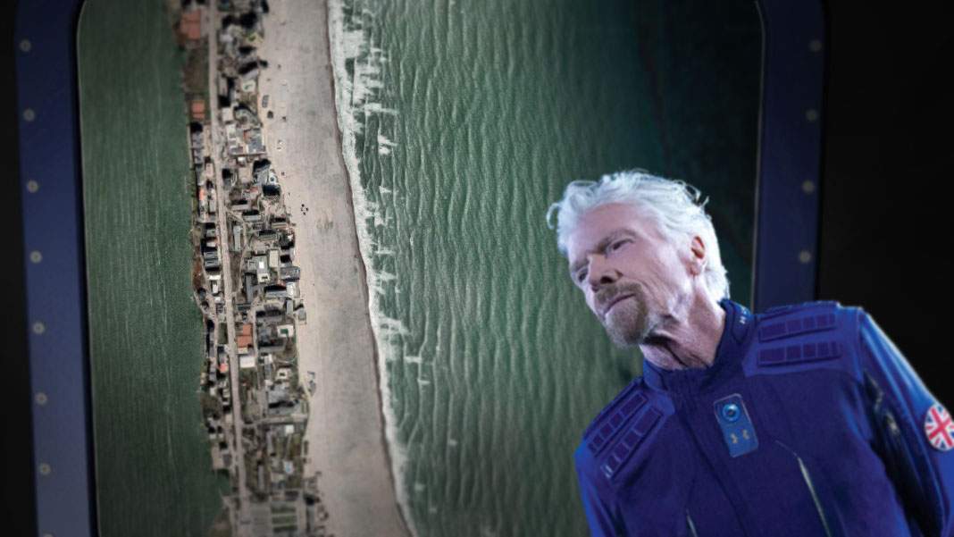 Branson, despre cum se vede Terra din spaţiu: Mamă, ce lată e plaja din Mamaia!