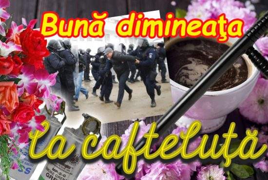 Postare virală a Jandarmeriei de 10 august: ”Bună dimineața la cafteluță!”