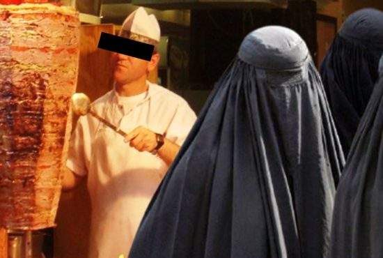 Victoria talibanilor, efecte la București. La Dristor ai voie doar cu burka