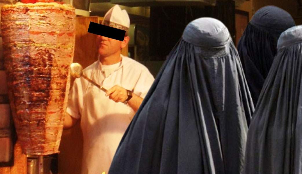 Victoria talibanilor, efecte la București. La Dristor ai voie doar cu burka