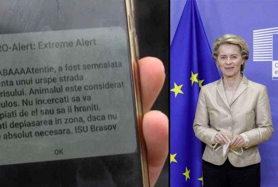 Vizita Ursulei, șefa UE, umbrită de gafa Ro-Alert, care a dat: URSULA, BĂĂĂ!