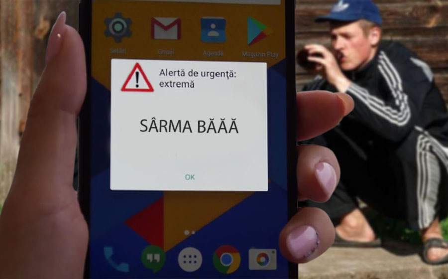 Moldovenii din Braşov spun că au primit mesaje Ro-Alert cu “Sârma băăă”