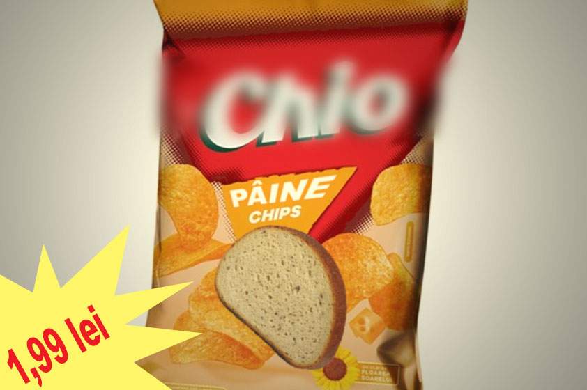 Gustă creșterea economică! Au apărut chipsurile cu aromă de pâine