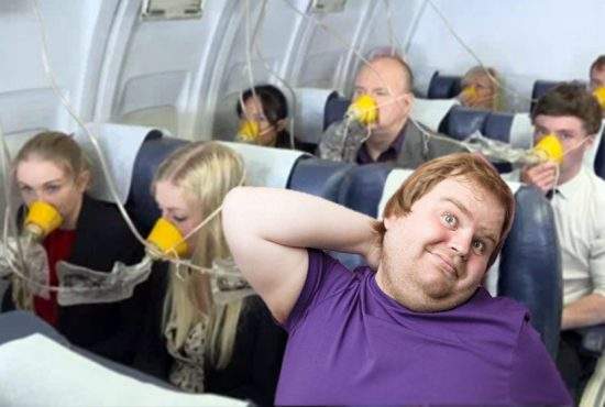 Panică într-un avion după ce un pasager care mâncase fasole s-a depresurizat