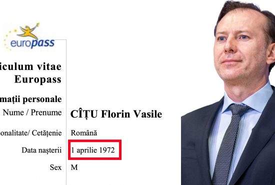 Investigație TNR! Am aflat pe ce dată e născut Florin Cîțu: 1 aprilie