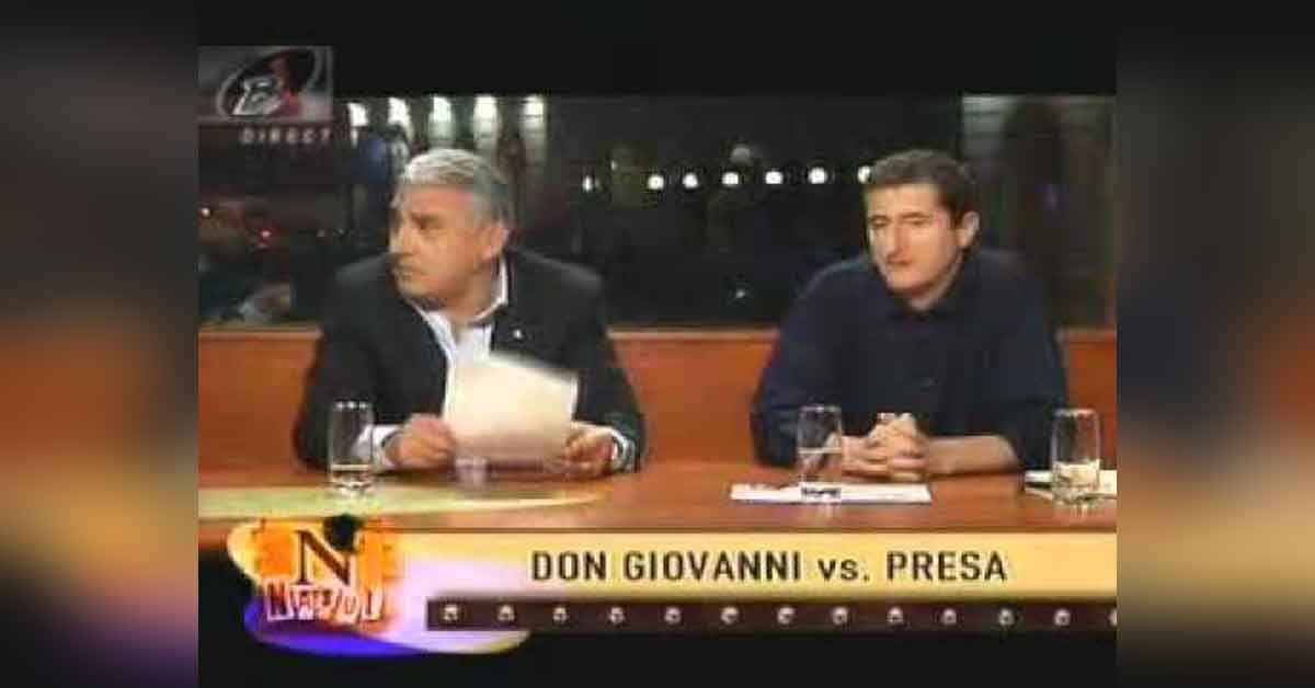 Giovanni Becali are Covid? A stat o oră lângă Cartianu și nu i-a spus că pute