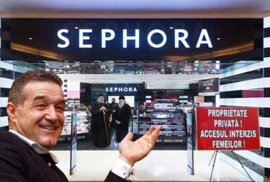 Odios! Becali vrea să construiască un magazin Sephora unde n-au voie femeile!